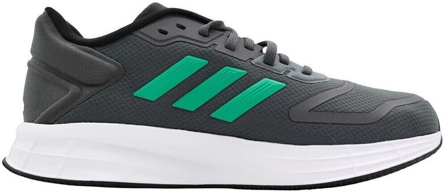 Adidas Performance Duramo 10 hardloopschoenen grijs groen