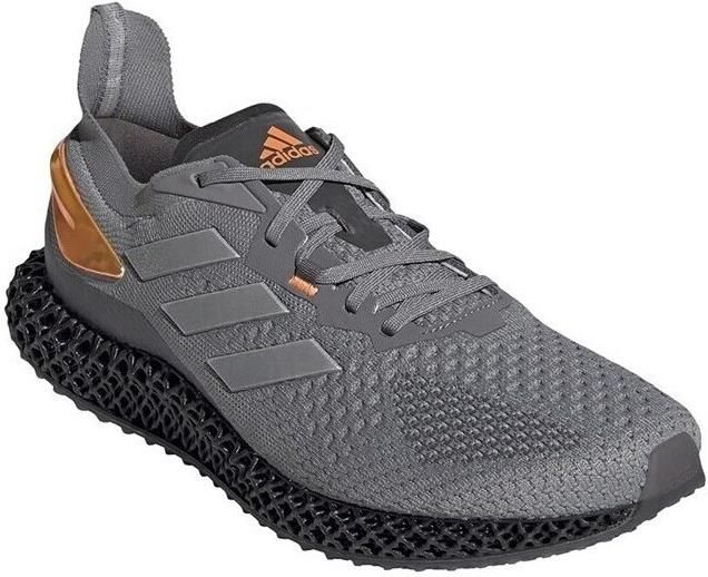 Adidas Originals X9000 4D Grijze Sneakers met Oranje Details Gray Heren - Foto 2