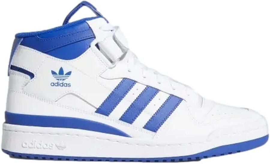 Adidas Originals Forum Mid Ftwwht Royblu Ftwwht Schoenmaat 44 2 3 Sneakers FY4976 - Foto 5