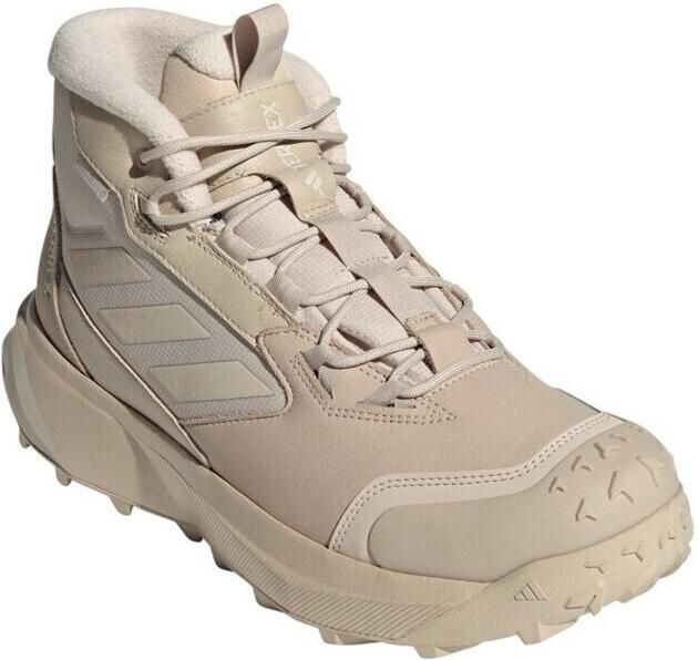 Adidas TERREX Winter Leather Mid Cut RAIN.RDY COLD.RDY Boots Unisex Beige - Foto 3