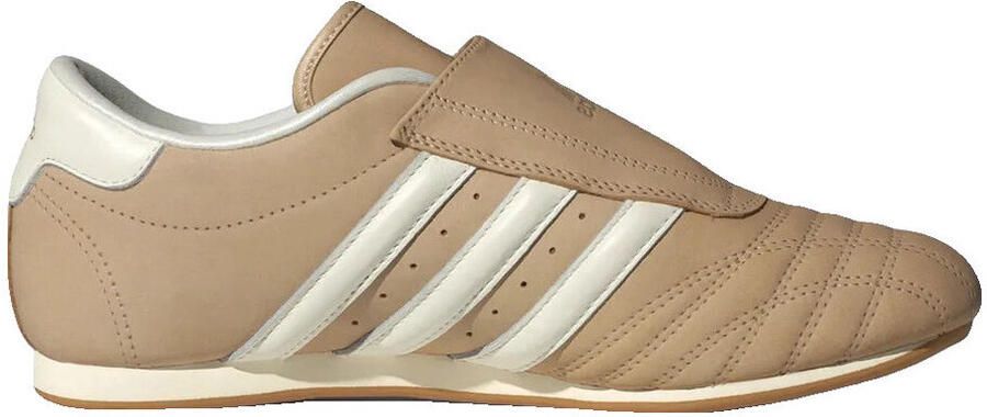 Adidas Taekwondo Sneakers Beige 2 3 Leer