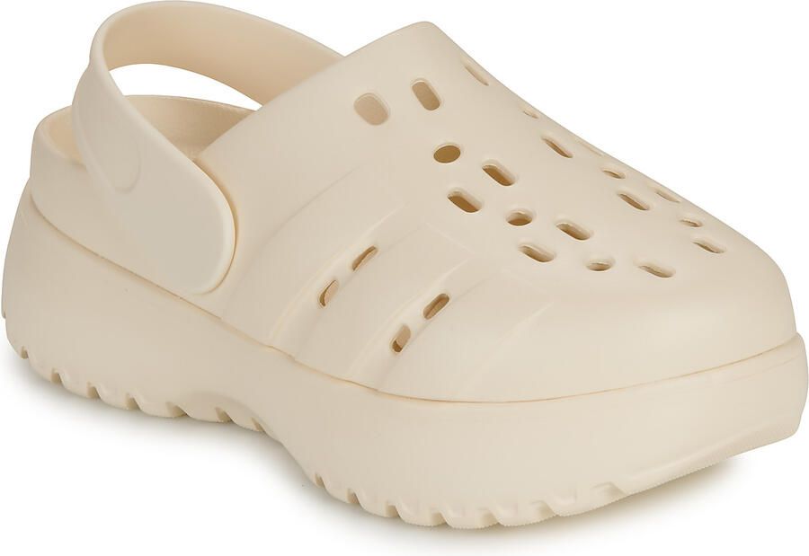 Adidas Sportswear Adilette Platform Clogs Dames Wit