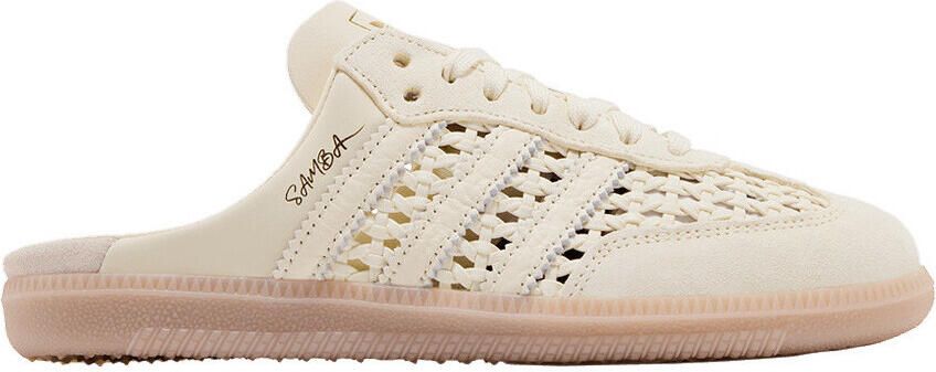 Adidas Klompen Samba Mule Woven Basketweave Cream White ( 's)