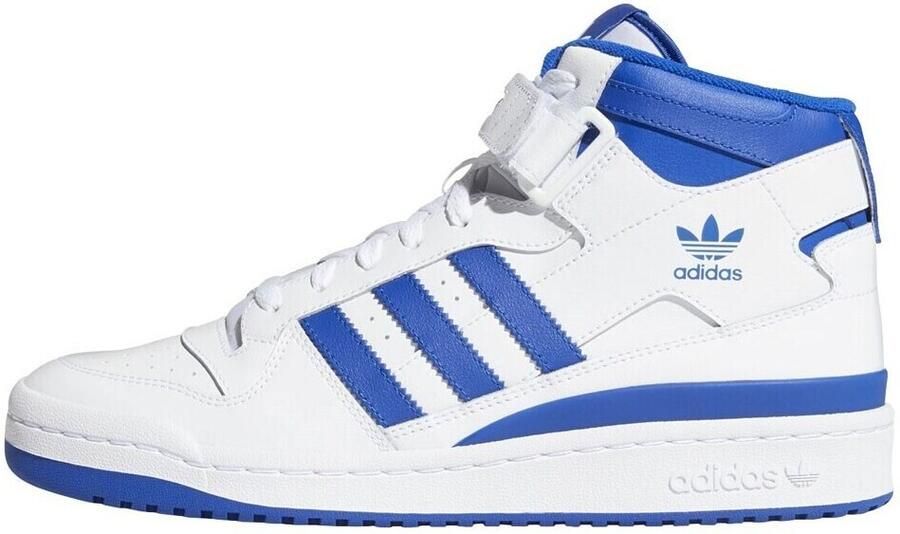 Adidas Originals Forum Mid Ftwwht Royblu Ftwwht Schoenmaat 46 2 3 Sneakers FY4976 - Foto 6