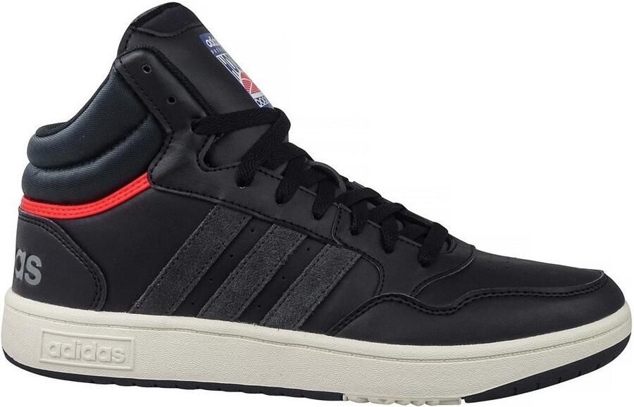 Adidas Zwarte Hoops 3.0 Mid Sneakers Black Heren - Foto 2