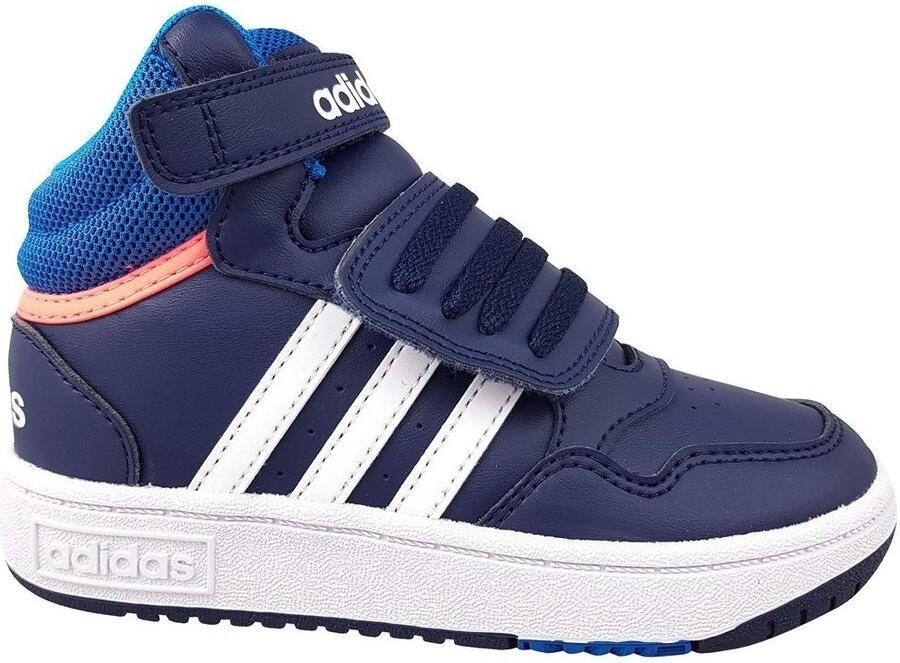Adidas SPORTSWEAR Hoops Mid 3.0 AC Trainers Baby Dark Blue Rush Turbo