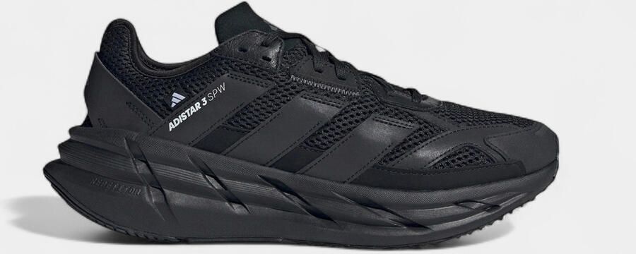 Adidas Lage Sneakers Adistar 3 Sportswear Core Black Grey Six