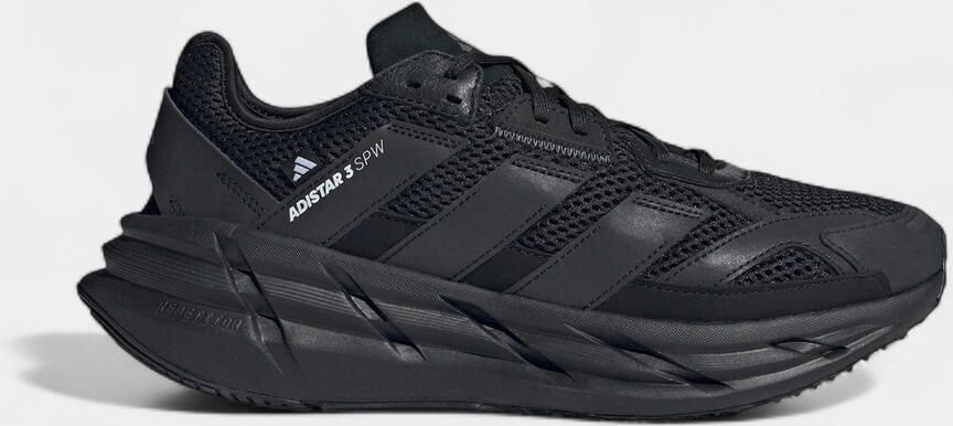 Adidas Lage Sneakers Adistar 3 Sportswear Core Black Grey Six