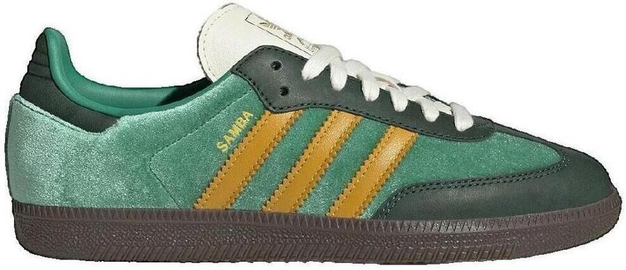 Adidas Samba Dames Schoenen Groen Maat: 41 1 3 Velours Foot Locker - Foto 2
