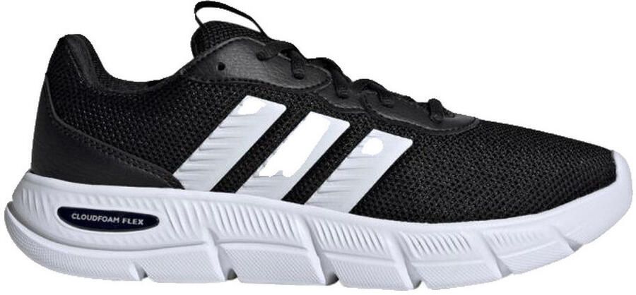 Adidas Lage Sneakers Baskets cloudfoam flex laces noir blanc