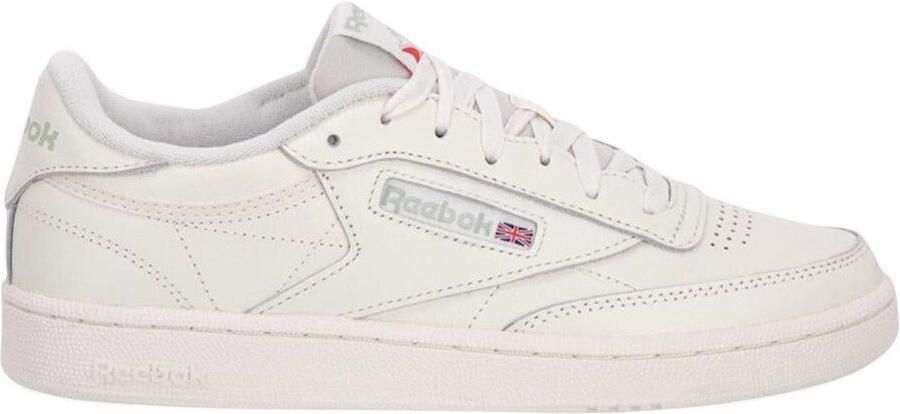 REEBOK Lage Sneakers Dames Club C 85 Woman Maat: 37 Materiaal: Leer Kleur: Wit - Foto 7