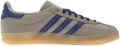 Adidas Lage Sneakers Baskets gazelle indoor cuir - Zilver