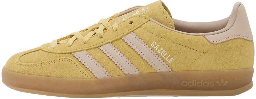 ADIDAS ORIGINALS Sneakers laag 'GAZELLE' lichtgeel wit