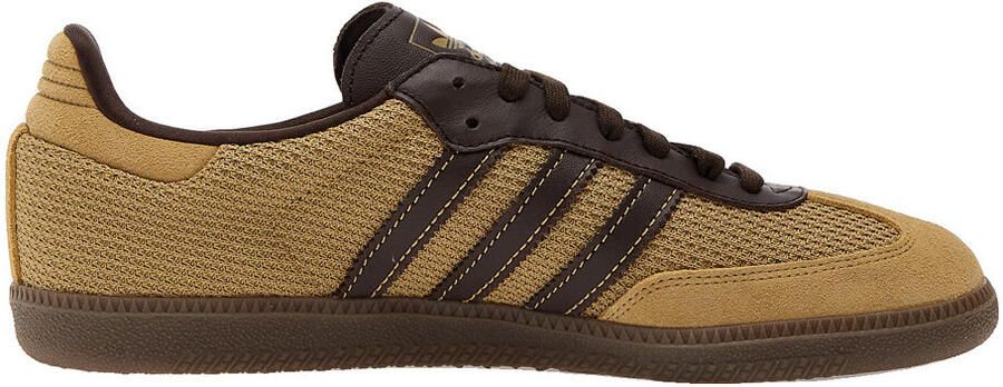 Adidas Samba Sneakers Heren Beige 2 3 Mesh Synthetisch
