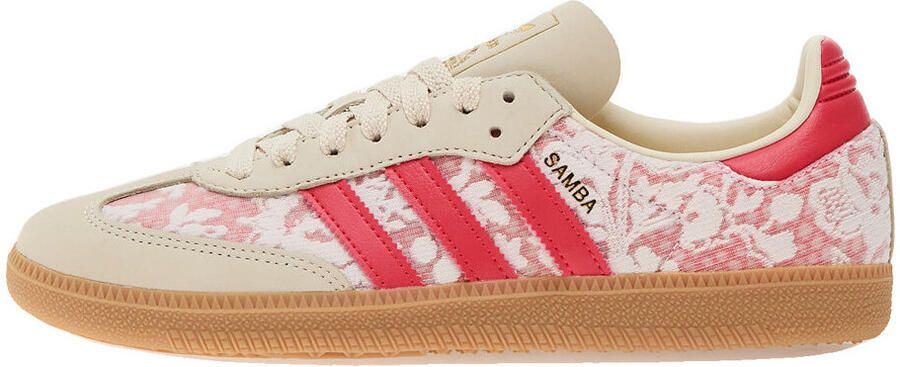 Adidas Lage Sneakers Baskets samba og liberty london better scarlet cuir