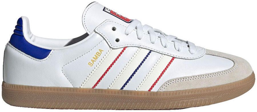 Adidas Lage Sneakers Baskets samba olympique lyonnais cuir