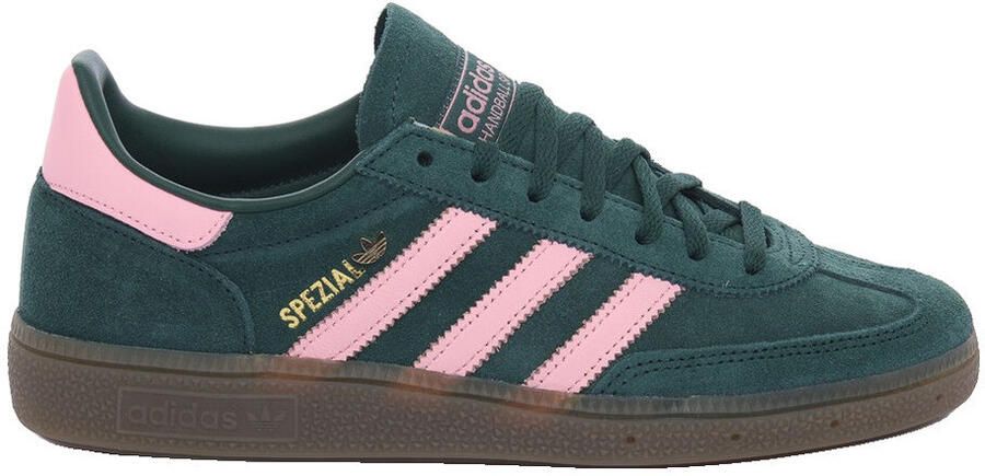 Adidas Handball Spezial Sneakers Dames Groen 2 3 Suède