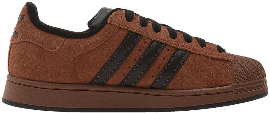 Adidas Lage Sneakers Baskets superstar ii synthétique et textile