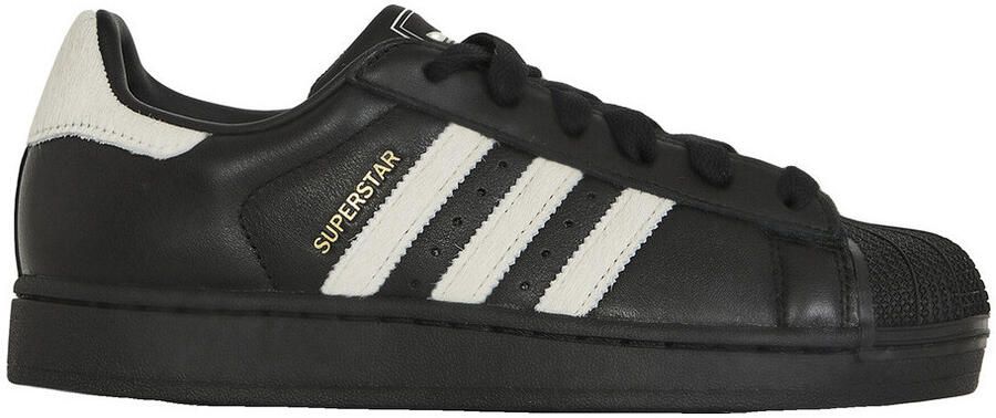 Adidas Originals Superstar II Pony Hair Dames Zwart- Dames Zwart