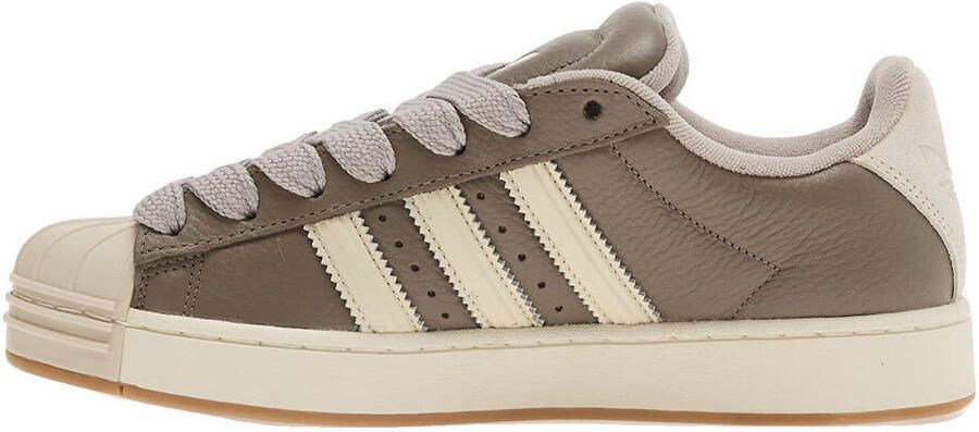 Adidas Lage Sneakers Baskets superstar st simple brown off white gum