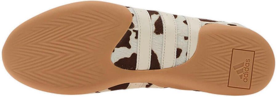 ADIDAS ORIGINALS Ballerina met riempjes 'Taekwondo Mei' ecru chocoladebruin