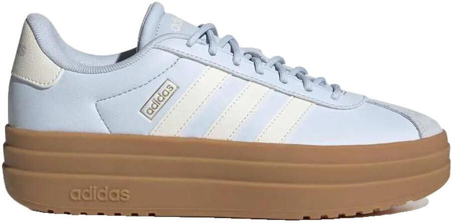 Adidas Sportswear VL Court Bold suede sneakers lichtblauw ecru - Foto 5