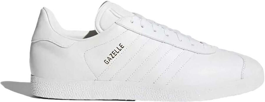 Adidas Originals Gazelle Cloud White Cloud White Gold Metallic- Heren Cloud White Cloud White Gold Metallic - Foto 12