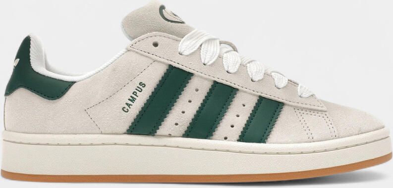 Adidas Lage Sneakers Campus 00s Crystal White Collegiate Green (Women's)