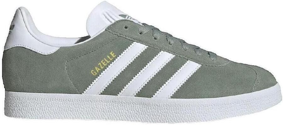 Adidas Originals Gazelle sneaker grijsgroen - Foto 4