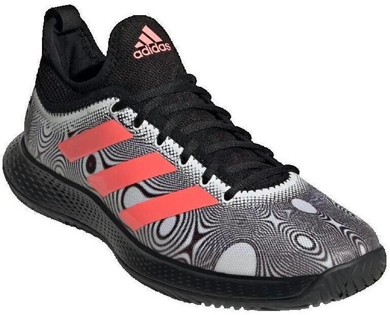 Adidas Defiant Generation Clay Heren Sportschoenen Tennis Smashcourt Black White Pink - Foto 5