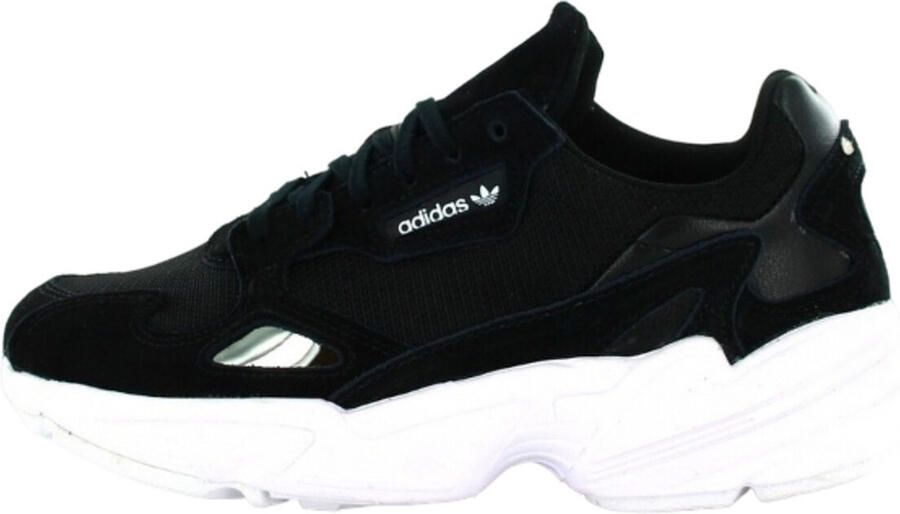 Adidas Lage Sneakers Falcon Core Black Cloud White