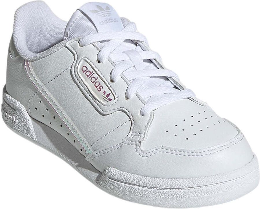 Adidas Originals Continental 80 C leren sneakers wit zilver - Foto 3