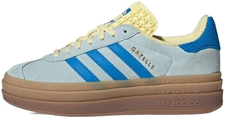 Adidas Lage Sneakers Gazelle Bold Almost Blue Yellow