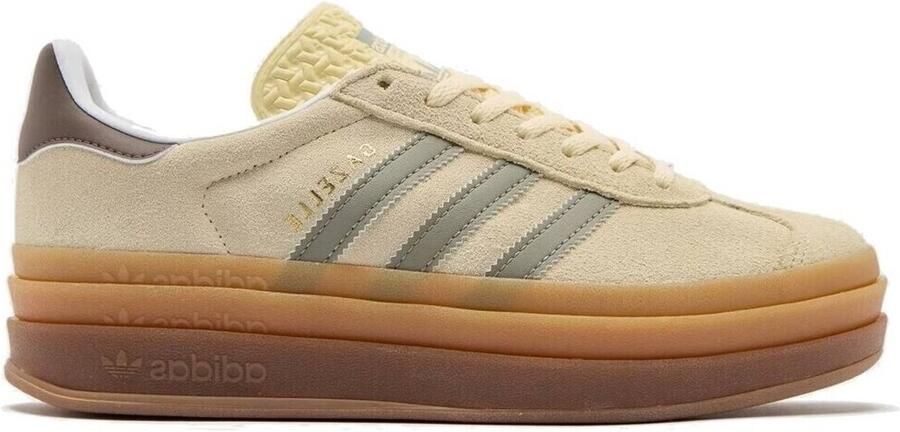 Adidas Originals Gazelle Bold Dames Beige- Dames Beige - Foto 4
