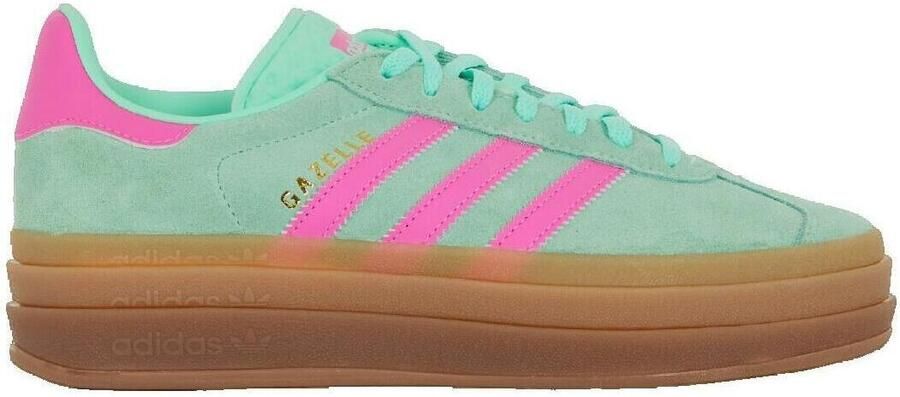 Adidas Originals Gazelle Bold W Sneaker Fashion sneakers Schoenen pulse mint screaming pink gum m2 maat: 39 1 3 beschikbare maaten:39 1 3 - Foto 4