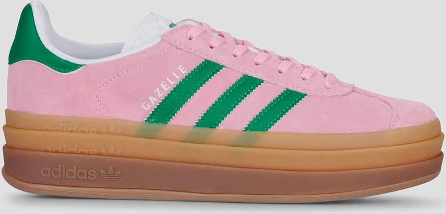 Adidas Originals Gazelle Bold W Sneaker Trendy Sneakers true pink green ftwr white maat: 36 2 3 beschikbare maaten:36 2 3 37 1 3 38 2 3 - Foto 11