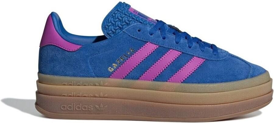 Adidas Originals Gazelle Bold Dames Blue Purple Burst Blue- Dames Blue Purple Burst Blue