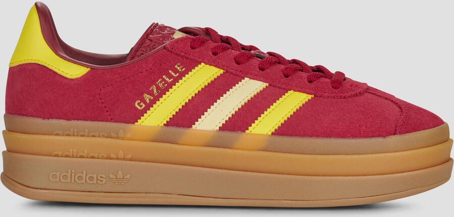 Adidas Originals Gazelle Bold sneakers rood geel - Foto 4