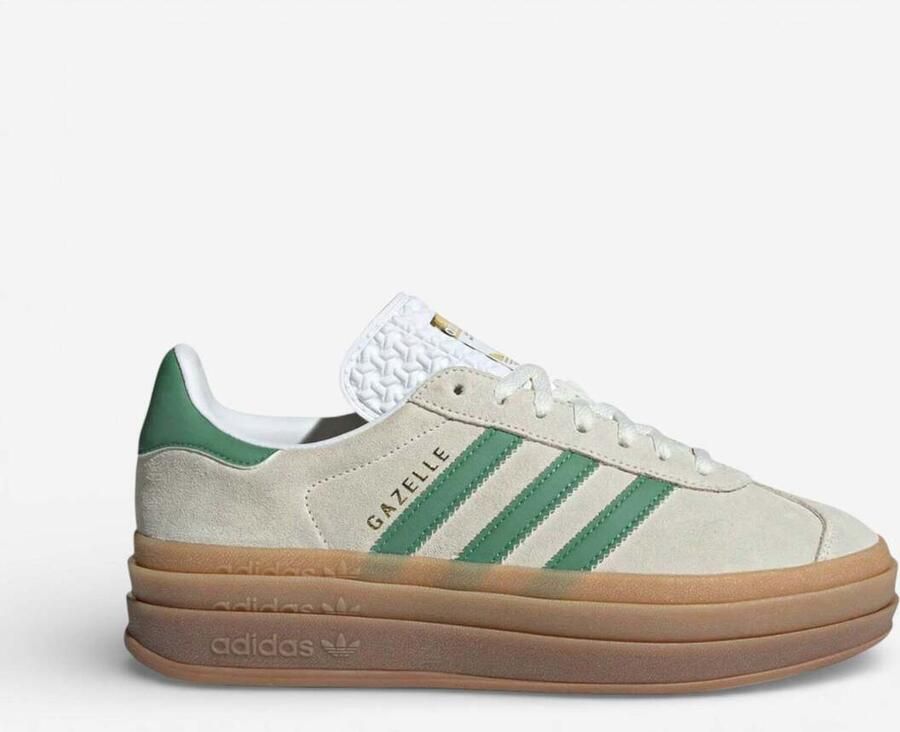 Adidas Lage Sneakers Gazelle Bold Off White Preloved Green ( 's) - Foto 2