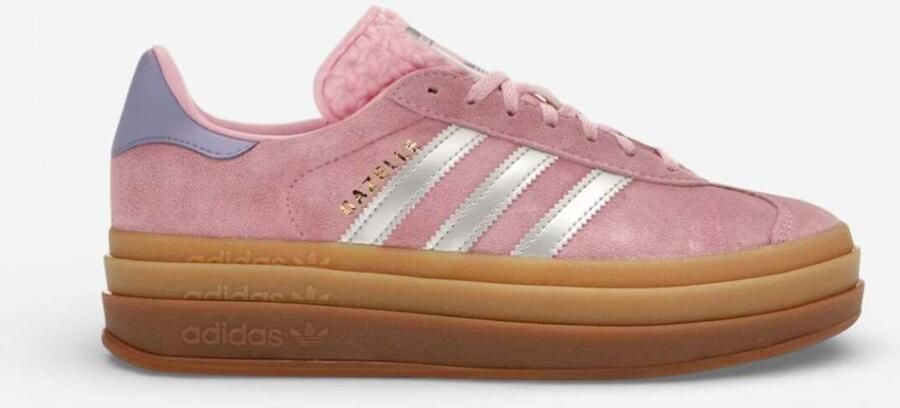 Adidas Lage Sneakers Gazelle Bold True Pink Gum (GS)