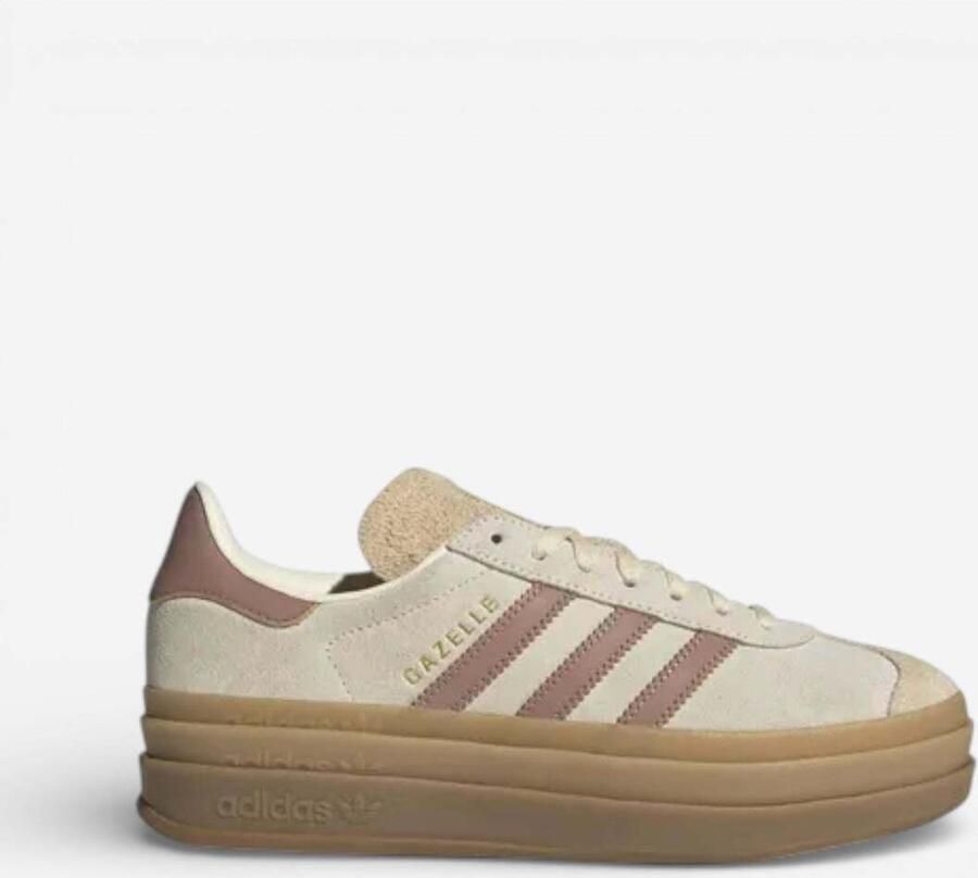 Adidas Lage Sneakers Gazelle Bold W "Crew White"