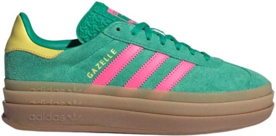 Adidas Gazelle Schoenen Groen Maat: 39 1 3 Leer Foot Locker - Foto 3