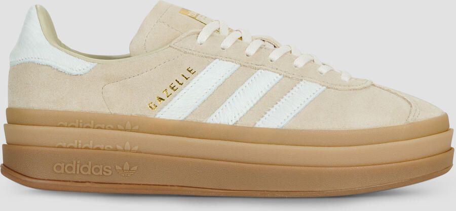 Adidas Gazelle Sneakers Dames Beige 2 3 Leer - Foto 2