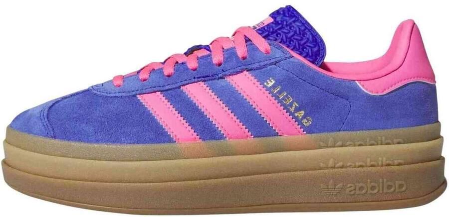 ADIDAS ORIGINALS Sneakers laag 'GAZELLE BOLD' royal blue koningsblauw lichtroze