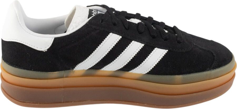 Adidas Originals Gazelle Bold Dames Core Black Cloud White Cloud White- Dames Core Black Cloud White Cloud White - Foto 6