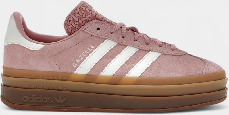 Adidas Lage Sneakers Gazelle Bold Wonder Mauve Off White Gum (Women's)