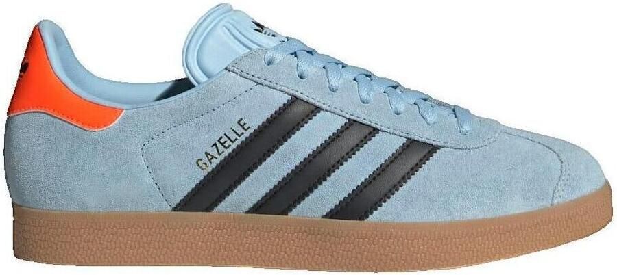 Adidas Gazelle Schoenen Blauw Maat: 40 2 3 Leer Foot Locker - Foto 2