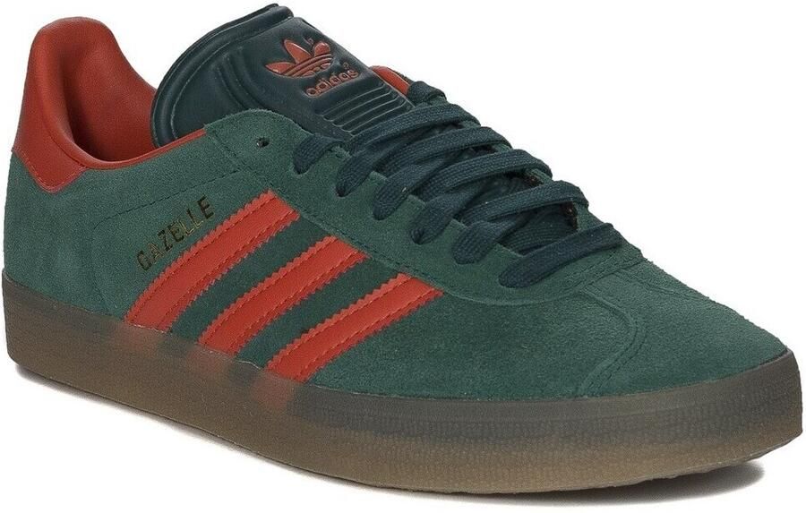 Adidas Originals Gazelle Collegiate Green Preloved Red Gum- Dames Collegiate Green Preloved Red Gum - Foto 4