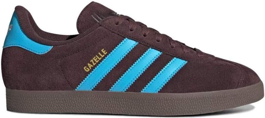 Adidas Originals Gazelle Shadow Brown Sky Rush Cloud White- Shadow Brown Sky Rush Cloud White