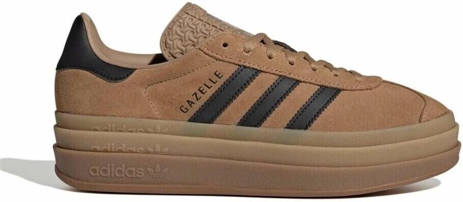 Adidas Gazelle Sneakers Dames Beige 2 3 Suède